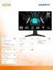 Gigabyte Monitor 24.5 cala AORS G25F2AEK IPS/FHD/240Hz/2HDMI/DP